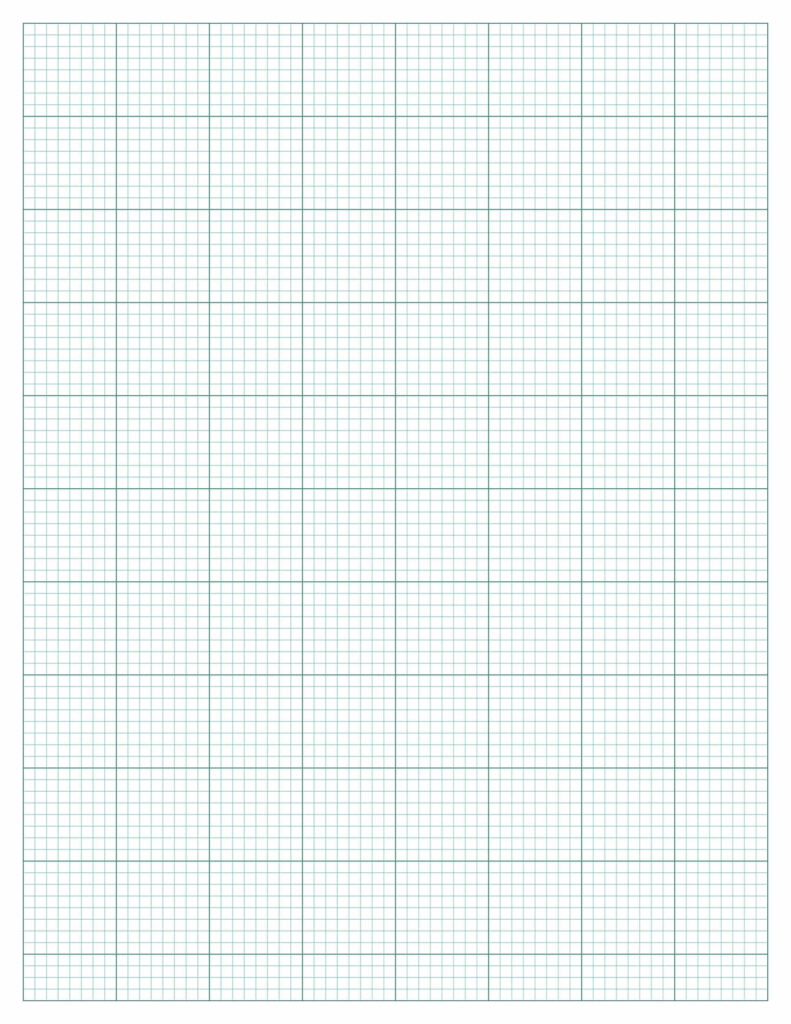 1-8 Inch Graph Paper