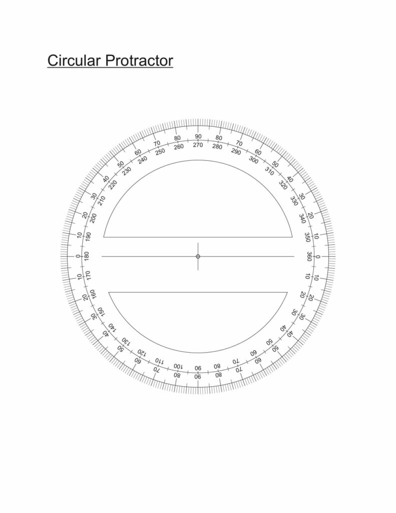 Circular Protractor