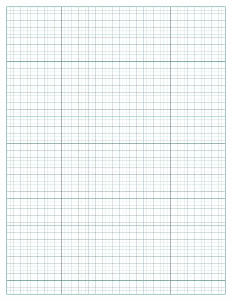 Graph Paper Printable 8.5x11