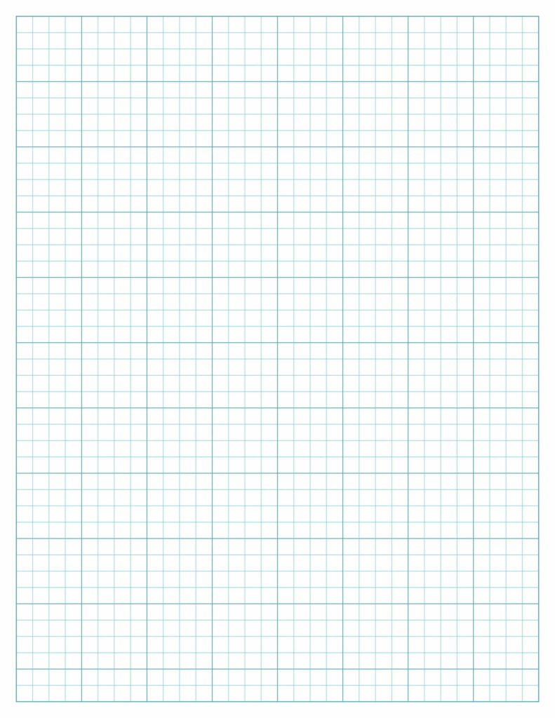 Printable Graph Paper 4 Squares Per Inch