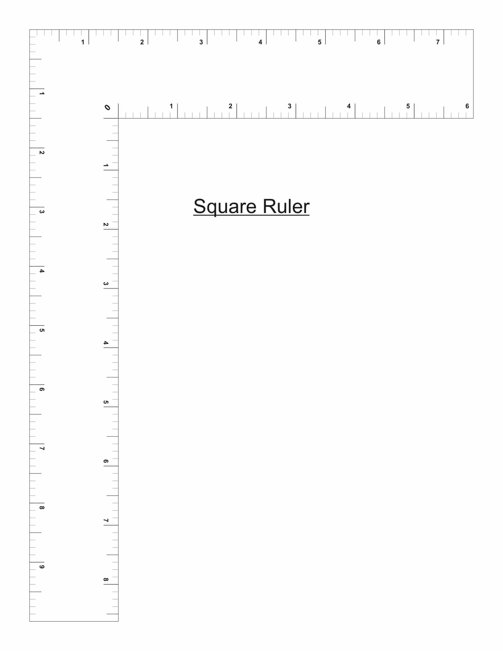 Yardstick - Printable Ruler