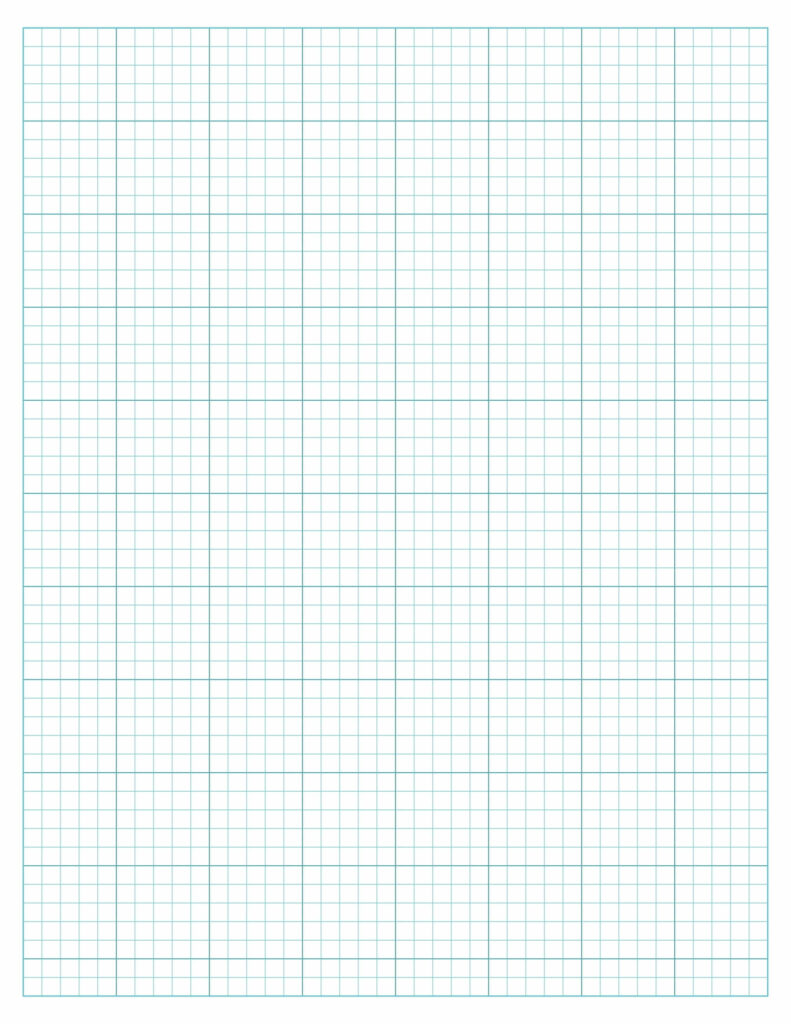 Printable Squared Paper 5 Squares Per Inch