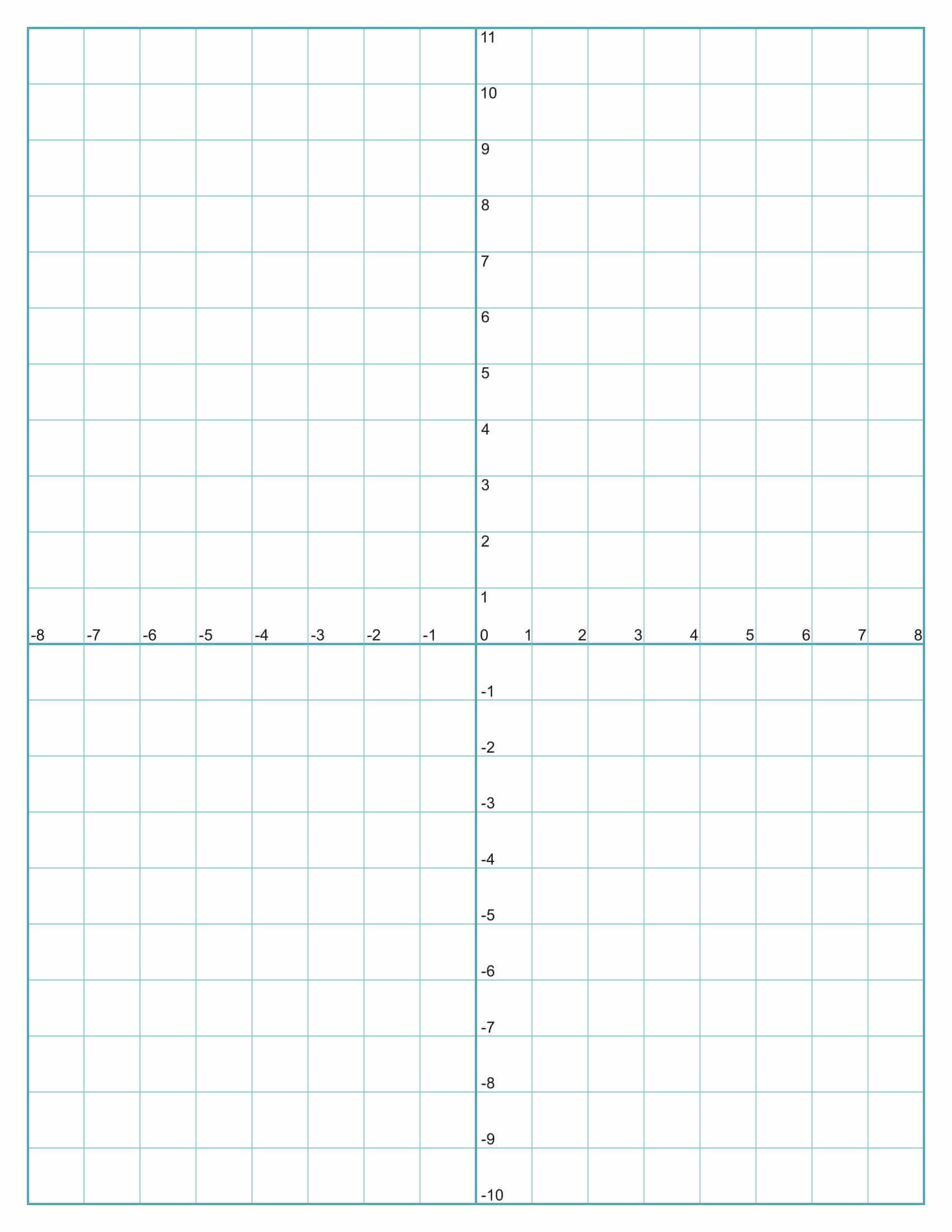 Printable Graph Paper With Axis - Advance Glance